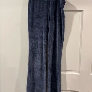 TNA Charcoal Velvet Wide Leg Pants